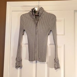 Ladies Grey Sweater Size L